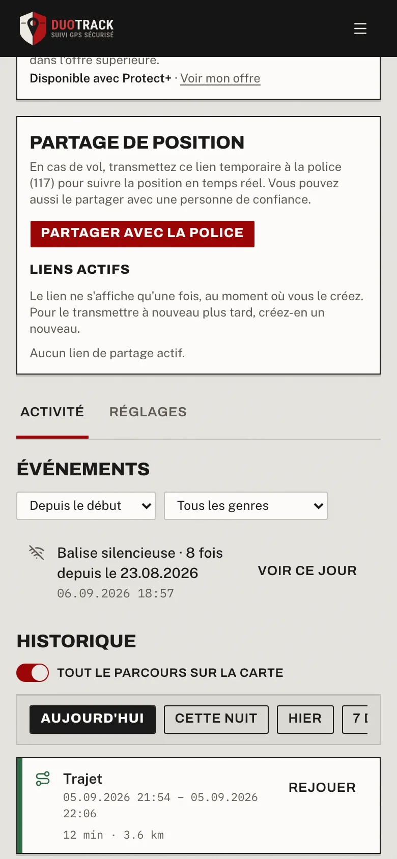 Historique